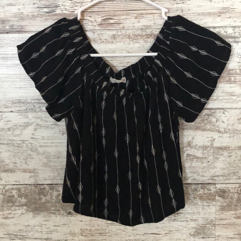 Off the shoulder crop top